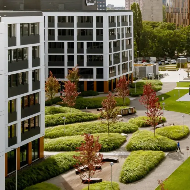 Business Garden Wrocław - Budynek G-H Business Garden Wrocław - Budynek G-H